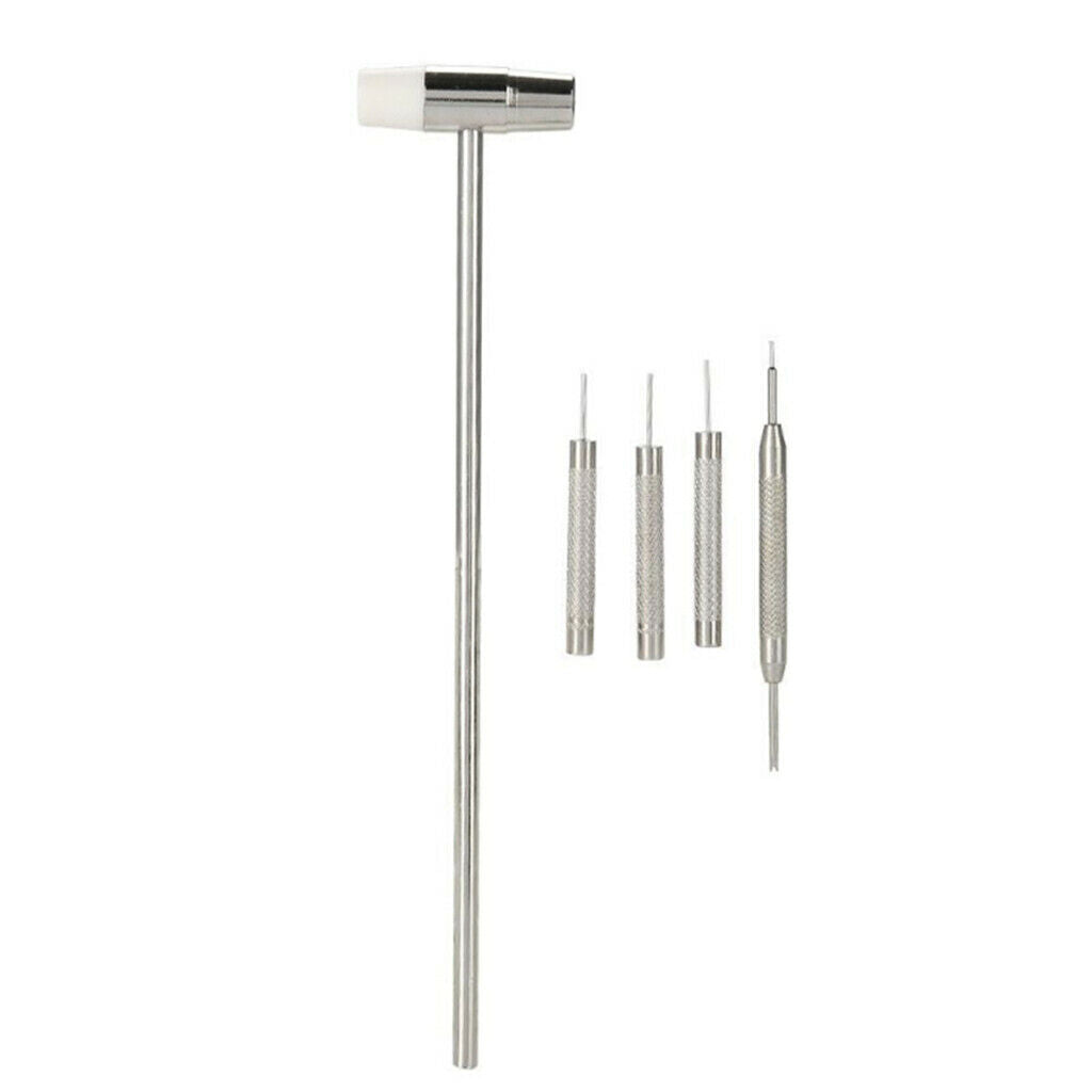 Portable 11x Watch Repair Resize Tool Kits Link Remover ,Spring Bars,Hammer,Pins