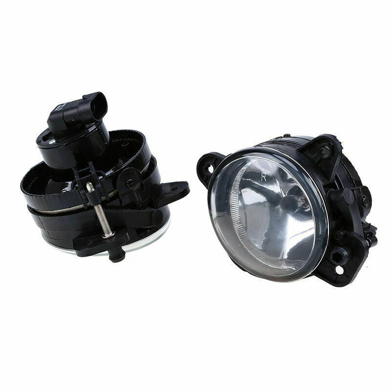 1 Pair 9006 Bulb Front Fog Light Lamp Clear for VW Polo 9N Crafter 2005-2009