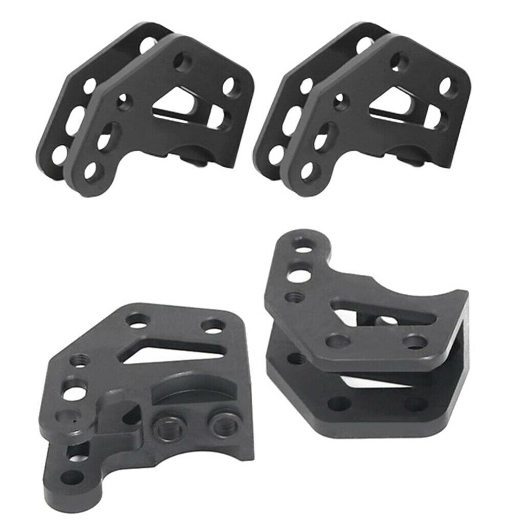 4 Pieces RC Car Shock Absorber Drawbar Seat for Axial RC Car