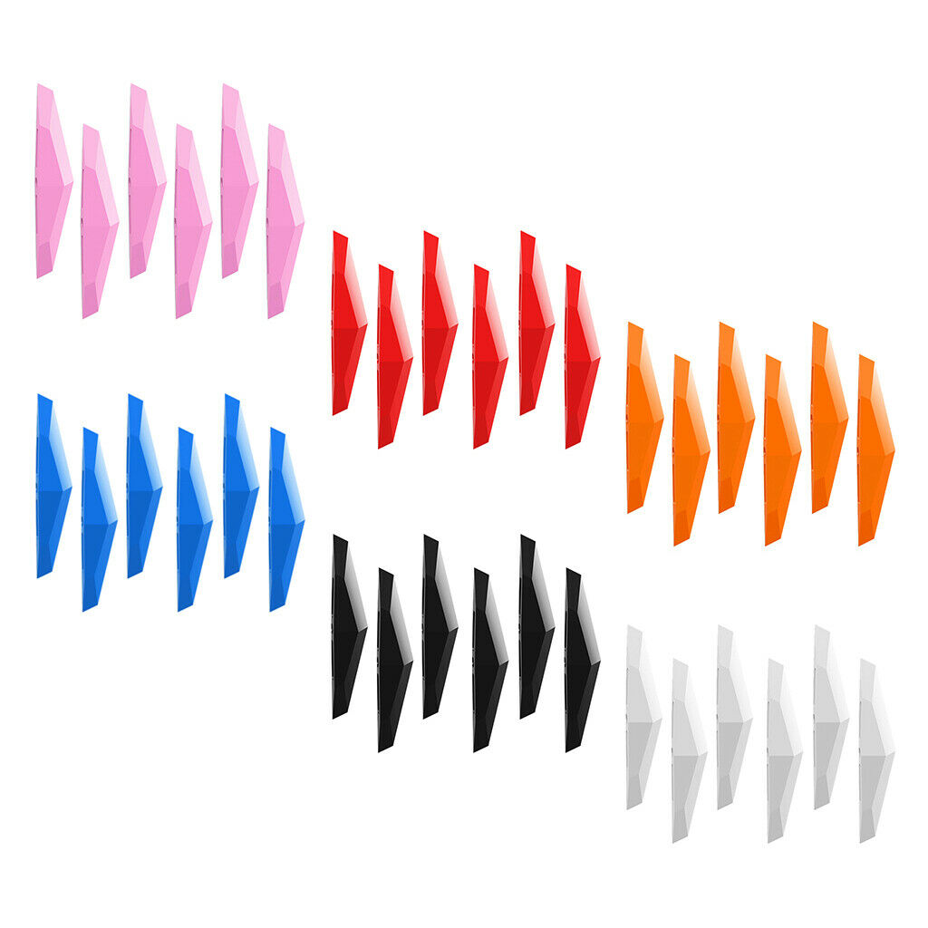 6pcs Sound Alarm Car Door Anti-collision Bumper Strips Rearview Mirror Protector