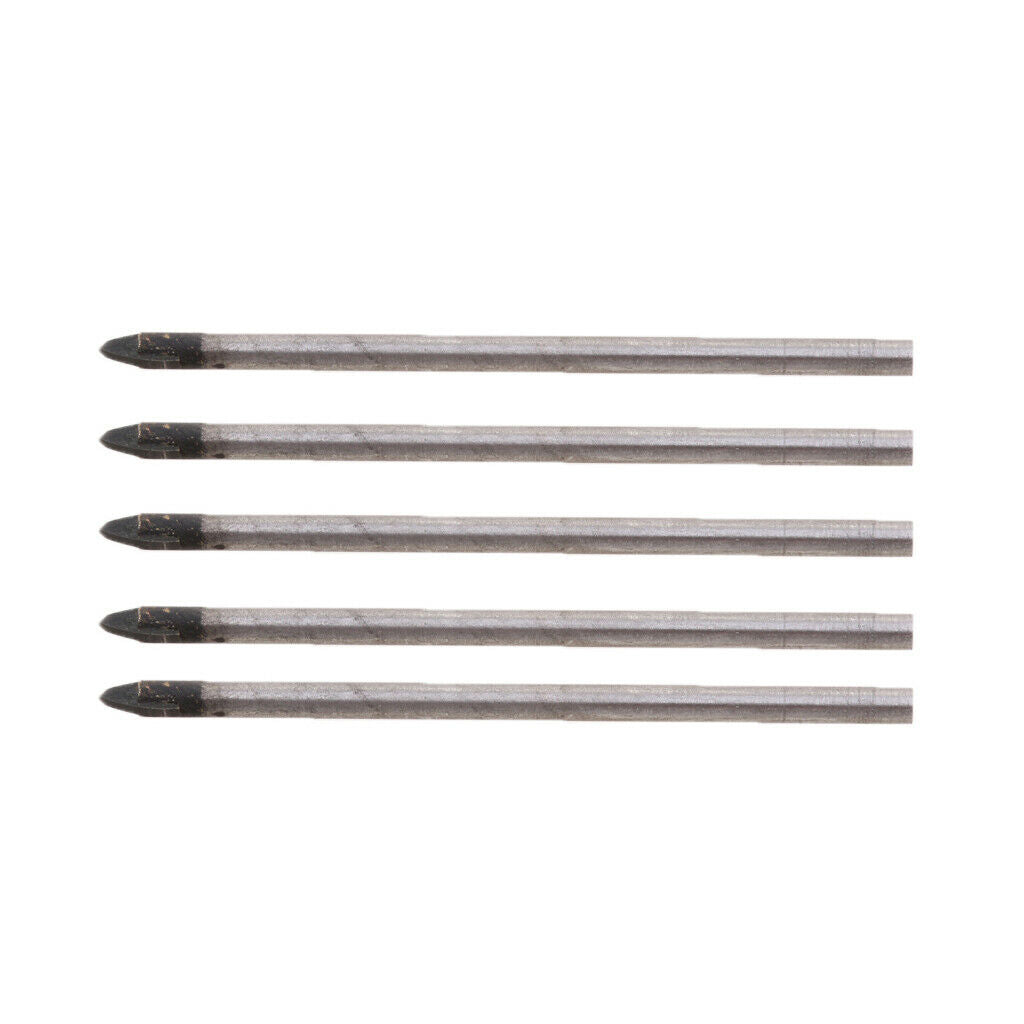 10Pcs Triangular Head Carbide Wall Ceramic Tile Marble Glass Drill Bit Set Glass