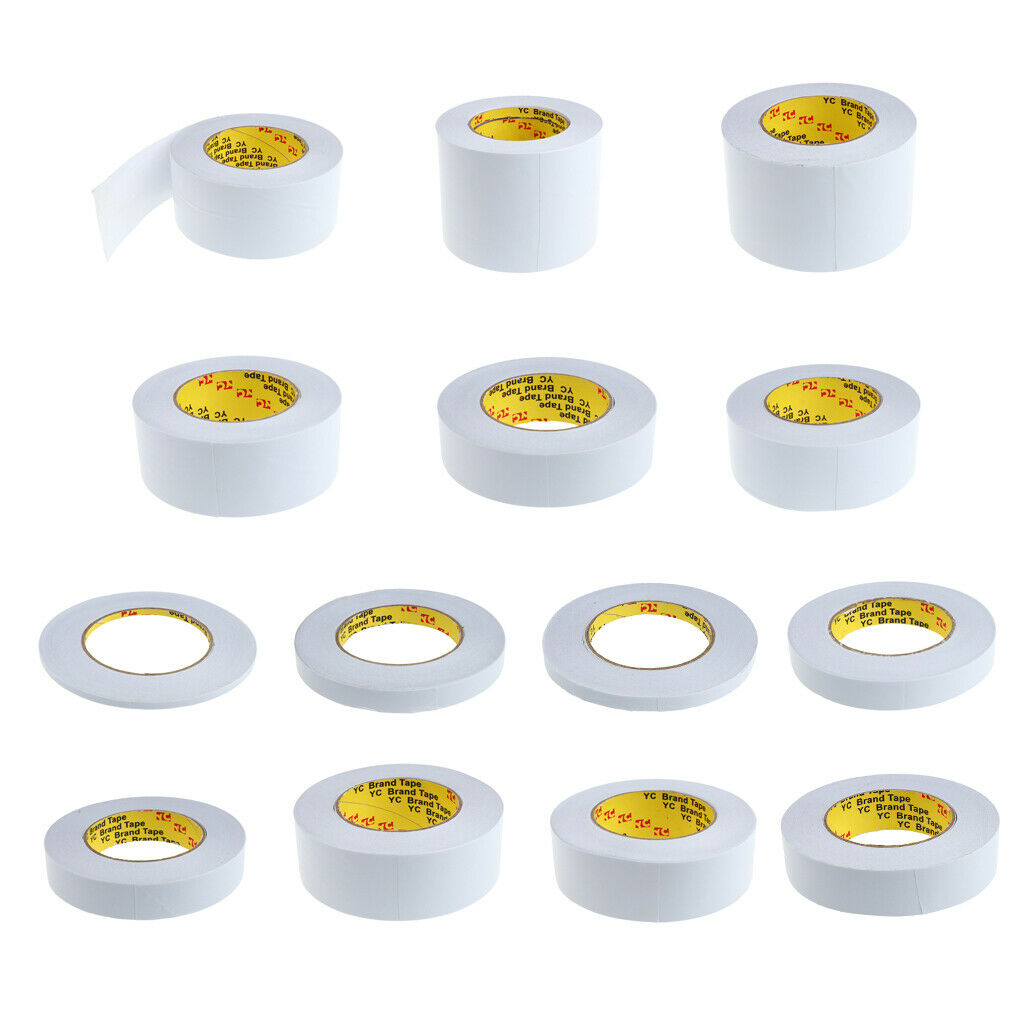 50m Super Strong Double Sided Stick Adhesive Foam Tape - Width 50mm