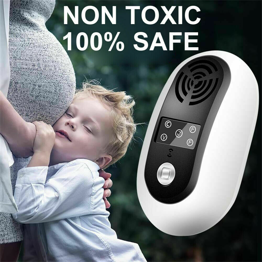 Electronic Ultrasonic Pest Repeller Rats Bugs  Mosquito Cockroach Killer Reject
