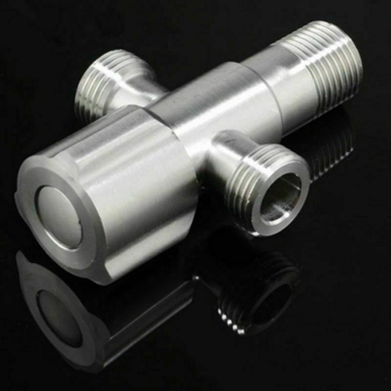 Double-headed Angle Valve 20 MM Water Heater  Triangle Valves Stainless Steel