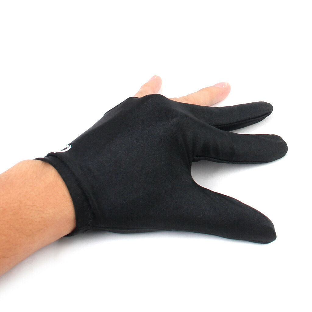 15X Woman Elastic Pool 3-Finger Glove Shooters Snooker Gloves Cue Equipment