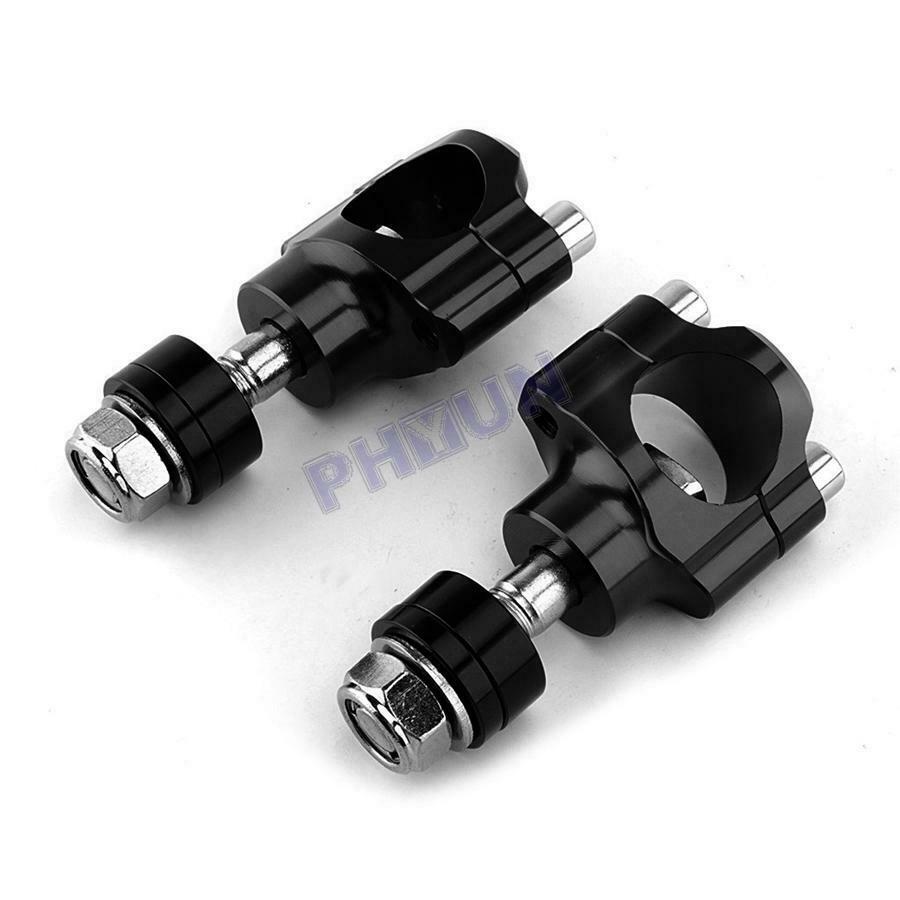 Motorcycle Scooter Handlebar Clamp CNC Aluminum Alloy For 11/8" Handlebar