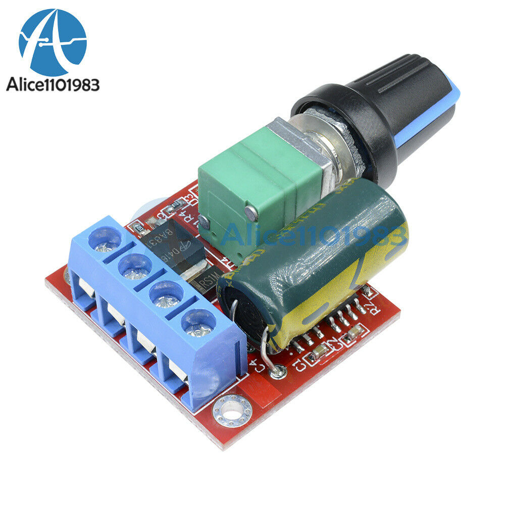 5V-35V 5A 20khz LED PWM DC Motor Controller Speed Regulation Dimmer