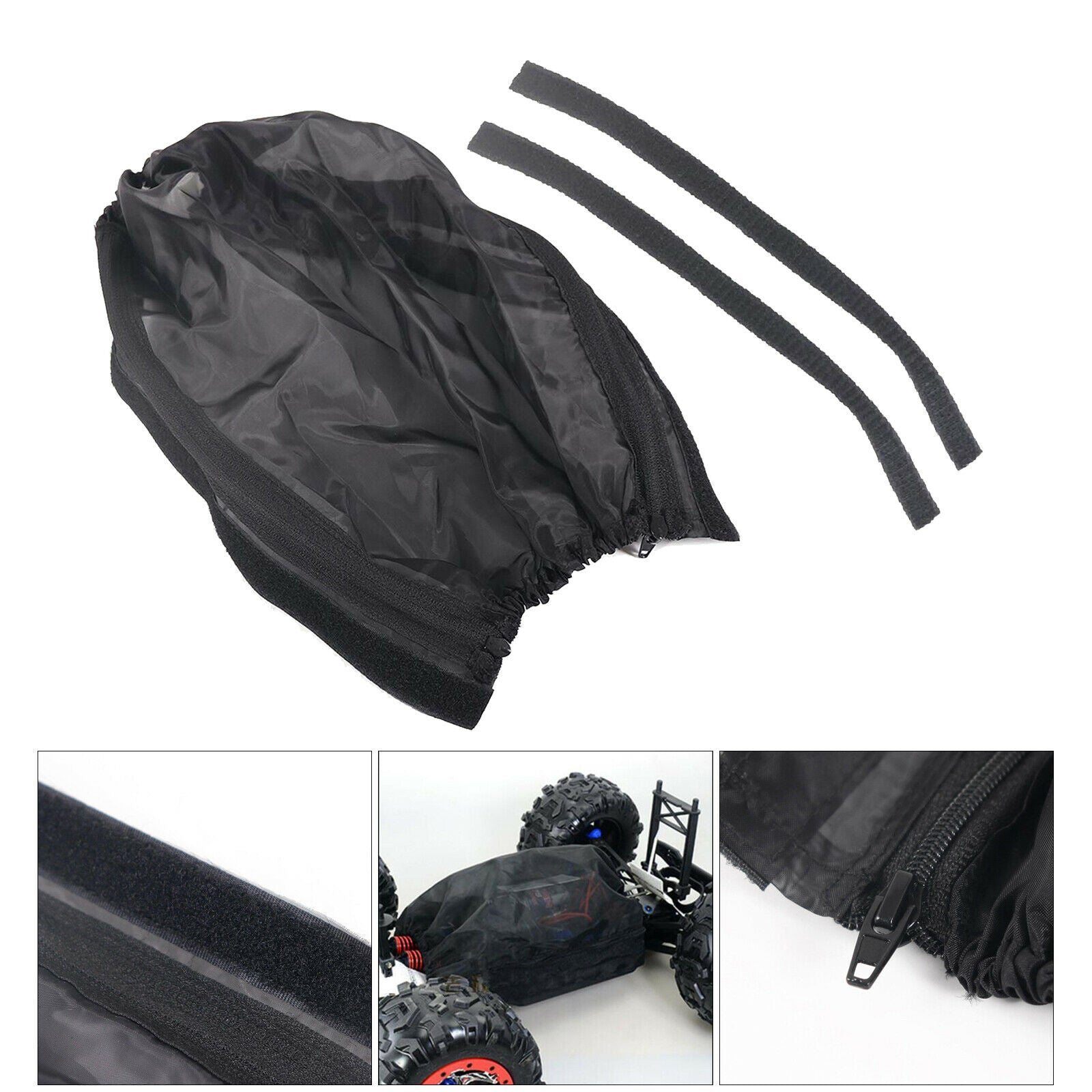 Dustproof Dirt Cover Zipper Prevention for E-Revo 2.0 Summit 1:10 RC Car