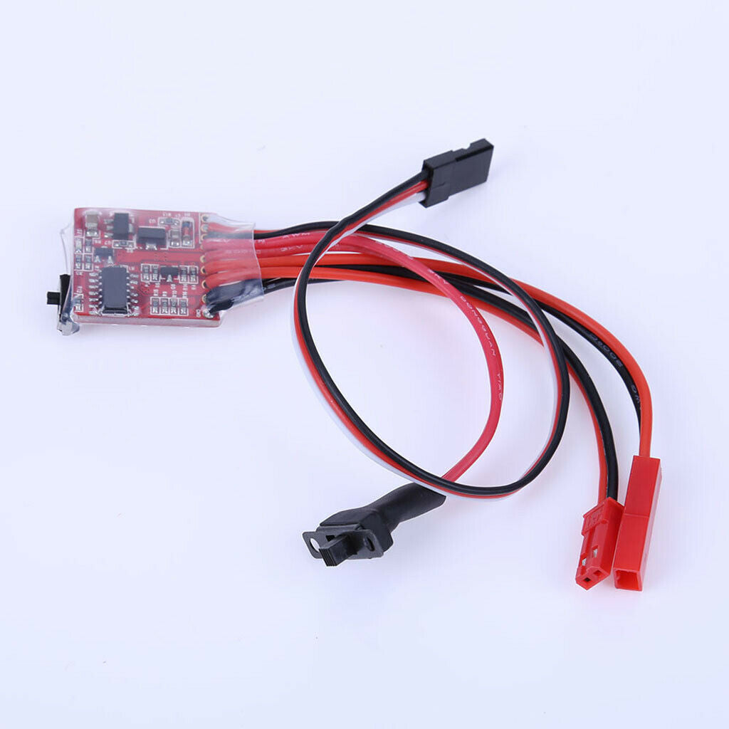 RC ESC 20A BRUSHED MOTOR SPEED CONTROLLER TWO-WAY FOR RC CAR BOAT ACCESSORY
