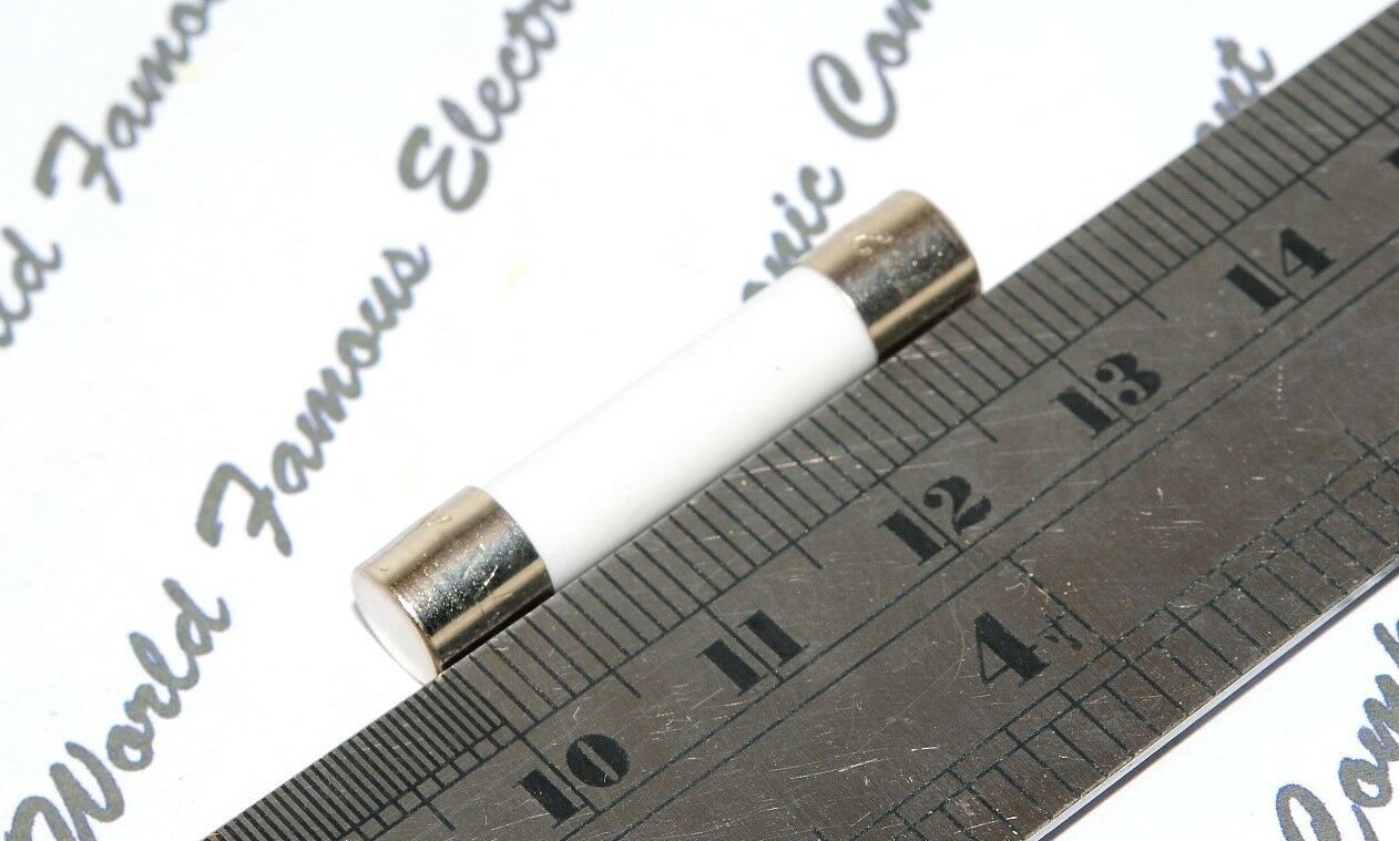 1pcs - SCHURTER (F) 20A 250V 6.3x32mm Ceramic Fuse - A12FA250V / 7022.0480
