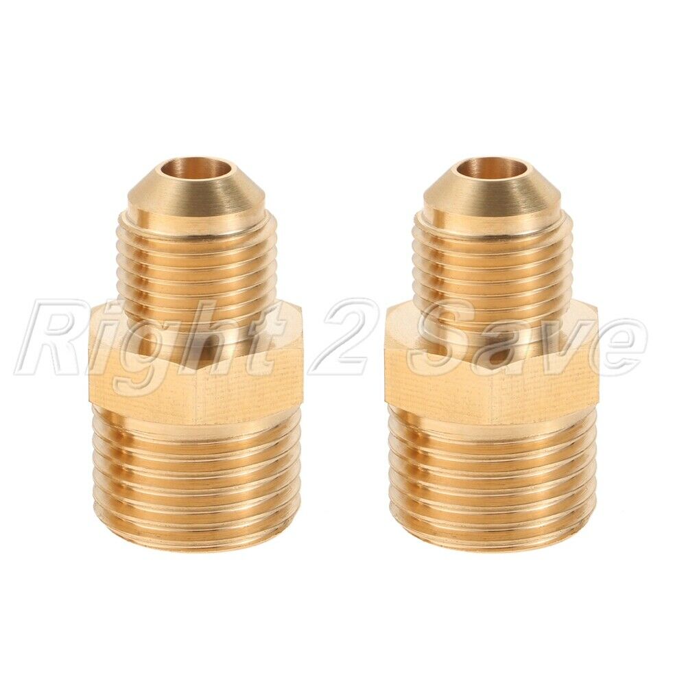 1/2"NPT Straight 1/4 Turn Shut Off Ball Valve Brass Chrome NG LP Gas Fire Pit