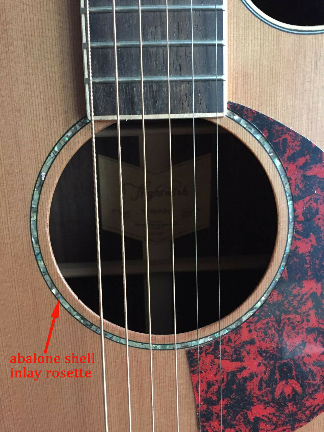 Guitar Rosette New Zealand Abalone Curved Strips Soundhole Inlay 125x3x1.5