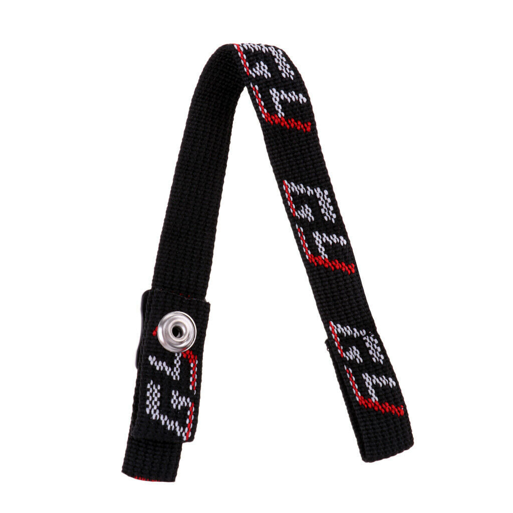 Nylon Ice Hockey Chin Strap Loop Repair Replacement Fastener Universal Black