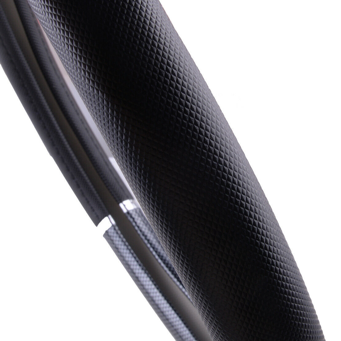 Carbon Fiber Black Car Steering Wheel Cover Gift Set - Universal elegant