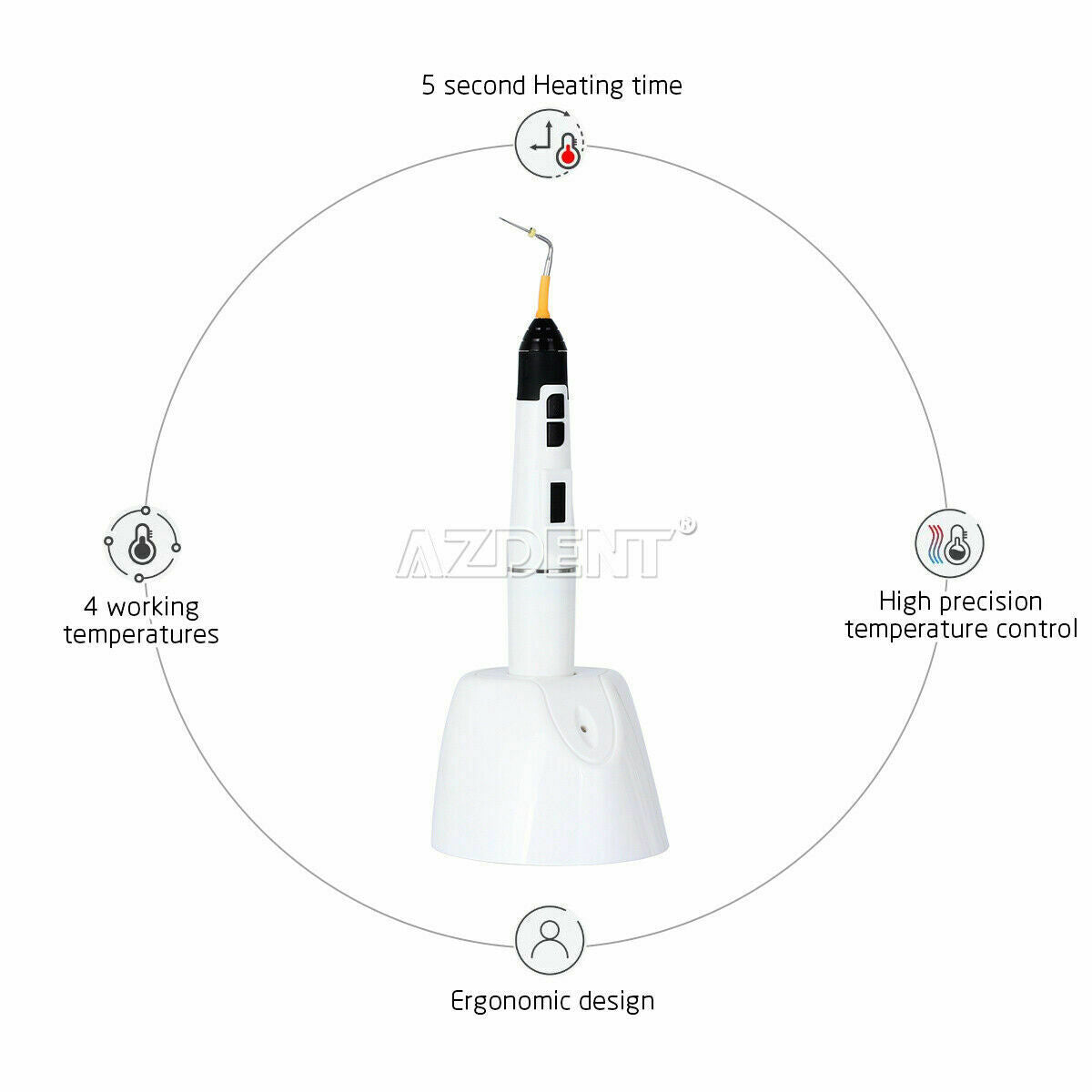 Dental Endodontic Endo Obturation System Gutta Percha SY-FILL Gun Fills Pen Tips