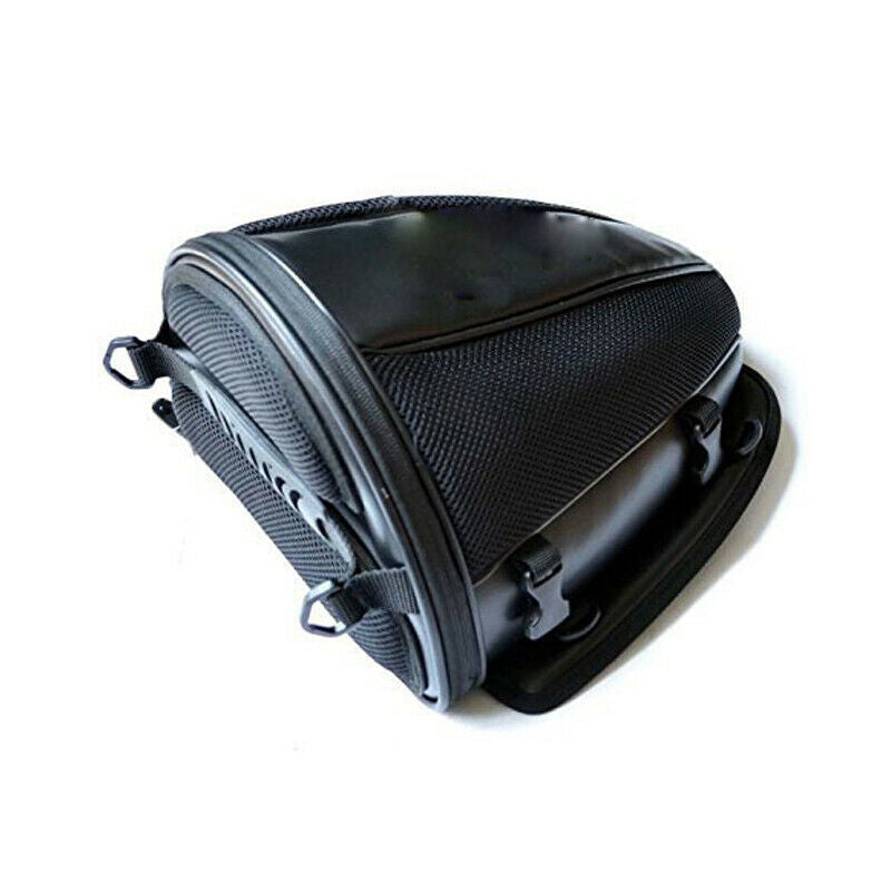 Motorcycle Dirt Pit Bike Waterproof Back Seat Rear Carry Luggage Tail Saddle Bag