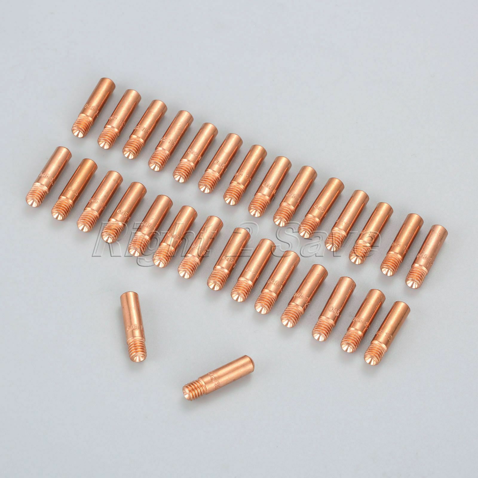 30Pcs MIG Contact Tips 11-45 .045" Fit for Tweco Mini/#1 & Lincoln Magnum 100L