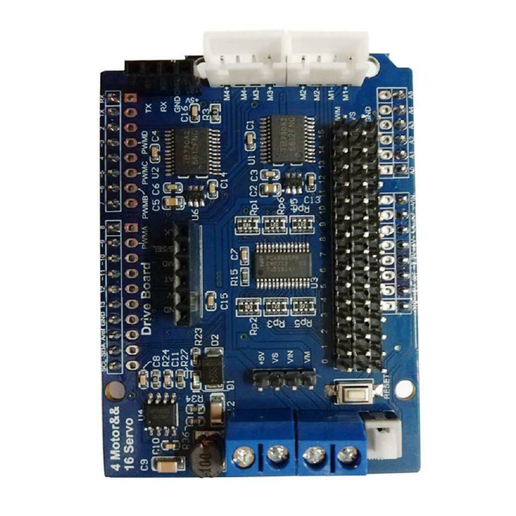 2 Channel Motor + 16 Channel Servo Expansion Card