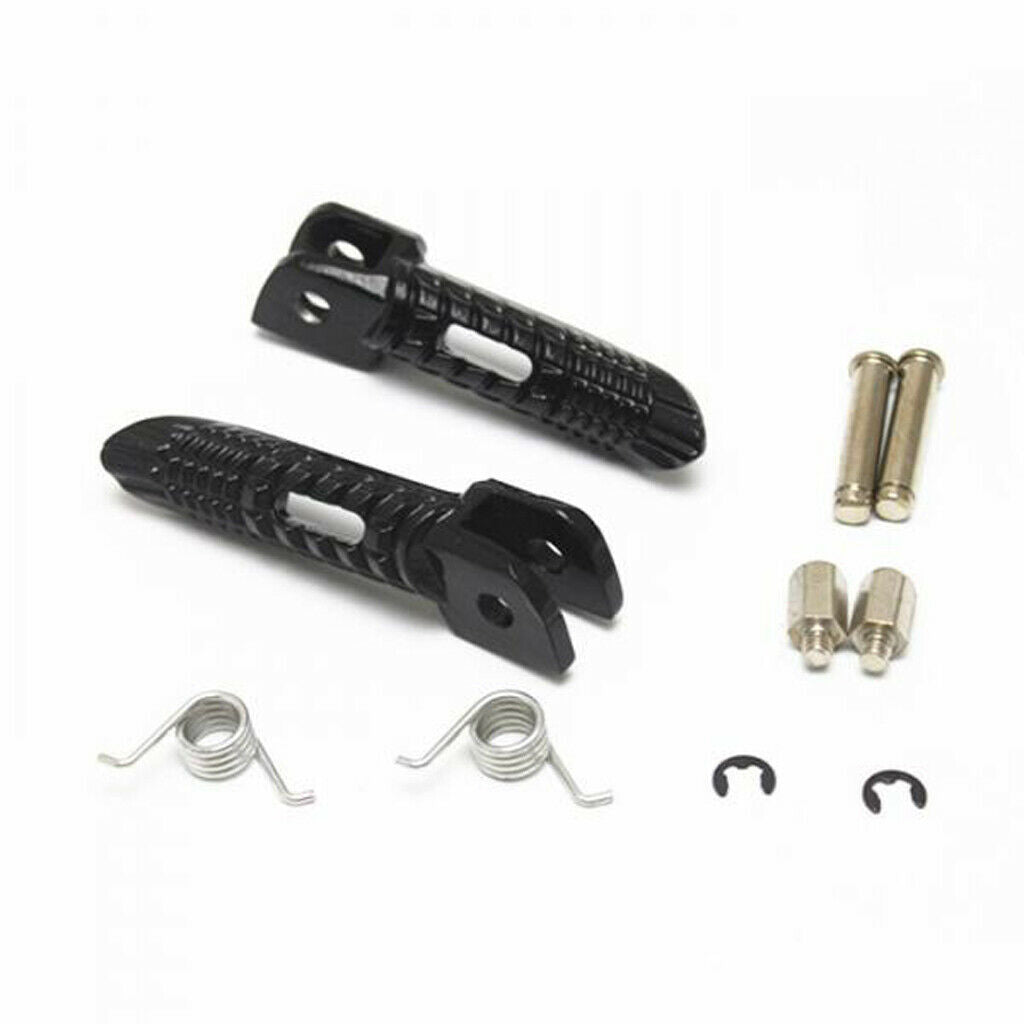 Pair Front & Rear Footpegs Pedals for for for Suzuki GSXR600 GSXR750 GSXR1000