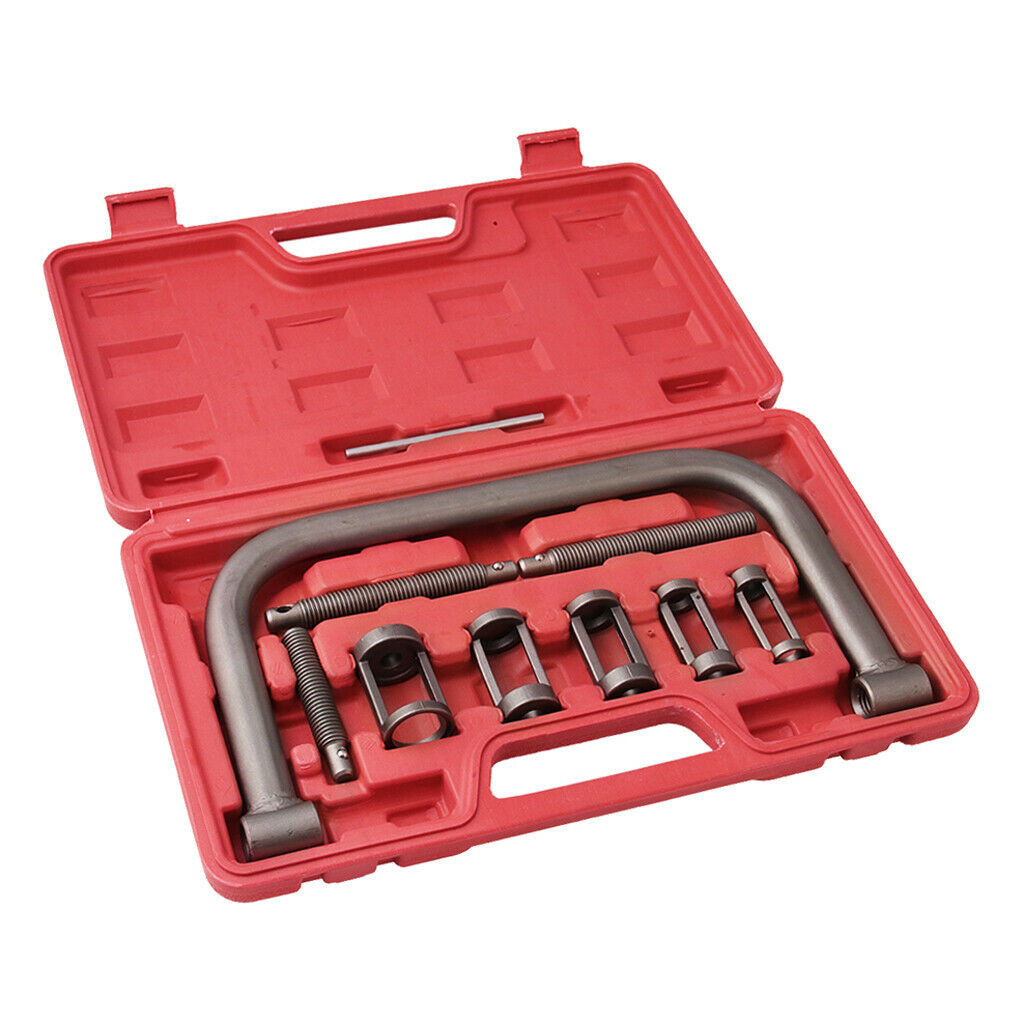 Auto Valve C Clamp Spring Compressor Kit Safe Solid Steel Professional