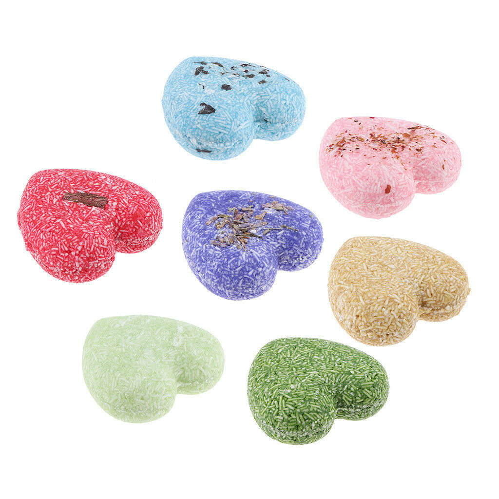 7pcs 55g Handmade Hair Shampoo Soap Bar Natural Dry Shampoo Soap Hair Care