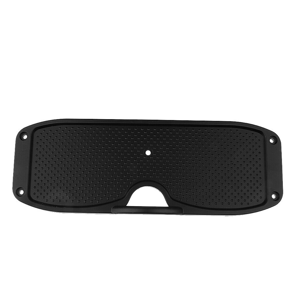 Black Aluminum Transom Plate Outboard Mounting Engine Bracket