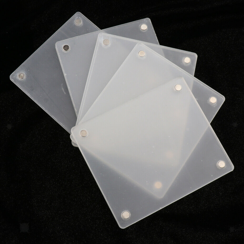 5 x Acrylic Fridge Magnet Photo Frame for Fuji   Mini 8/8+/9/70 SQ10