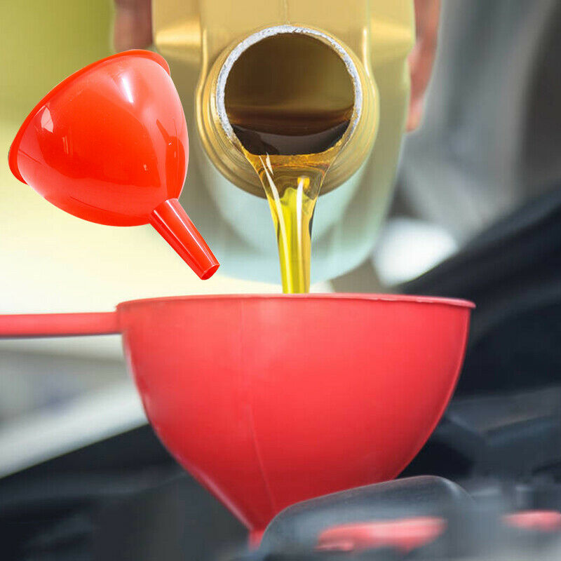 Plastic Funnel Liquid Oil Dispensing Pour Oil Fuel Hopper Car Kitchen Gad.l8