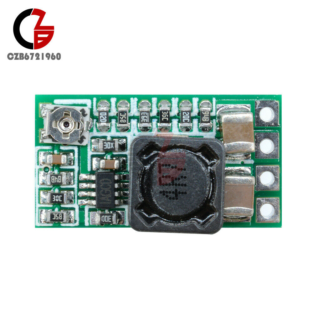 2PCS DC-DC 12-24V to 5V 3A Adjustable Step down Power Module Buck Mini Converter
