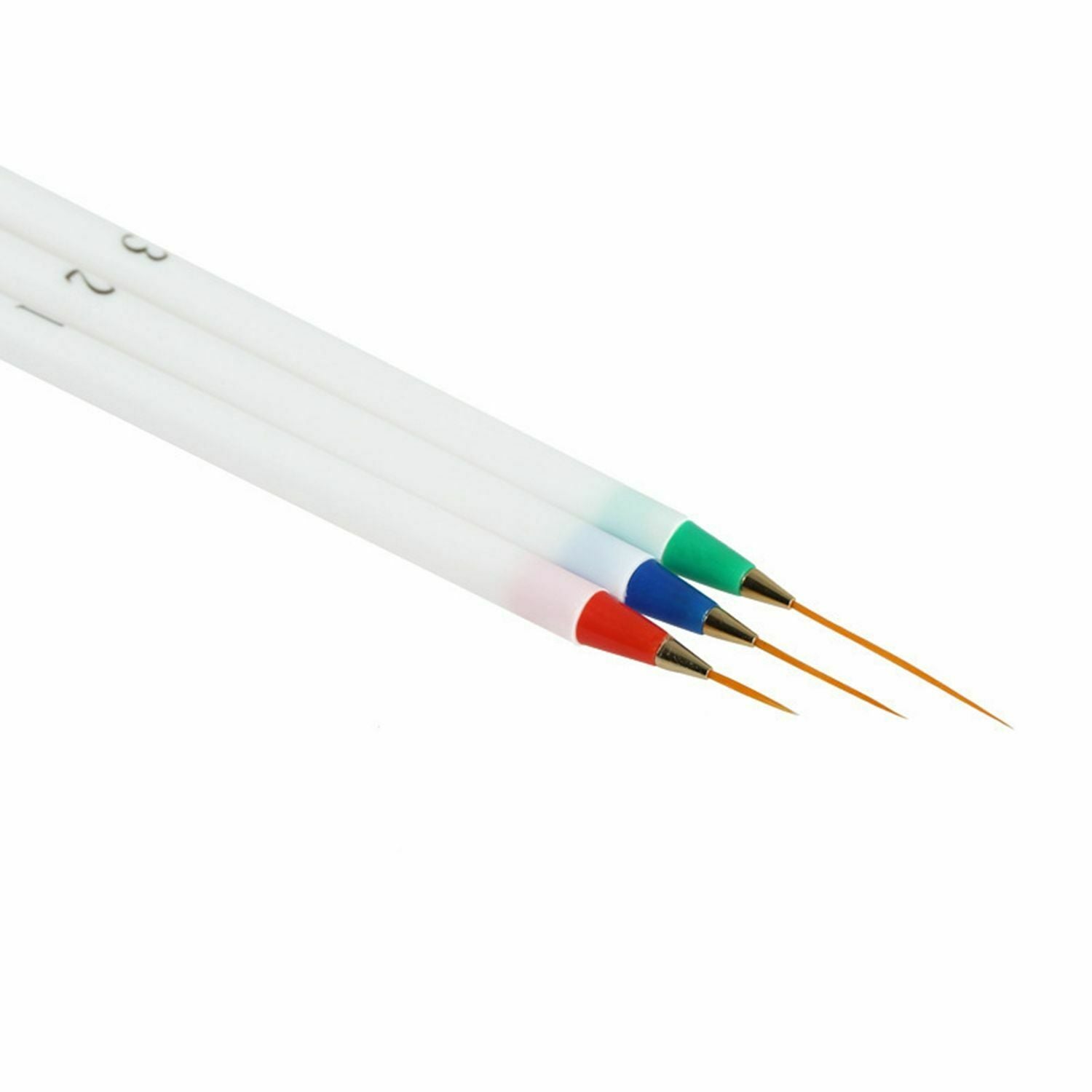 French Line Stripe Drawing Pen Manicure Tools With Wooden Handle Nail Art Brush