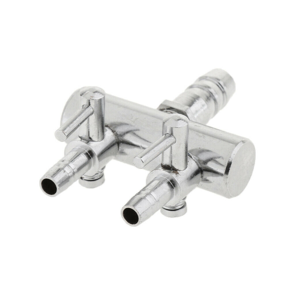 Stainless 2 Ways Air  Splitter Lever Control Valve For