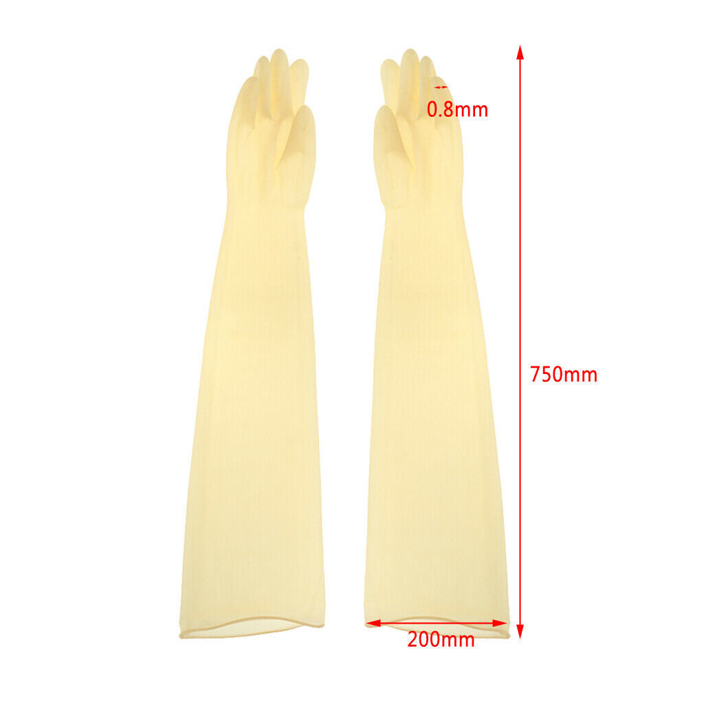 Houseware Gardening Agriculture Fishing Latex Rubber Gloves Hands Protective