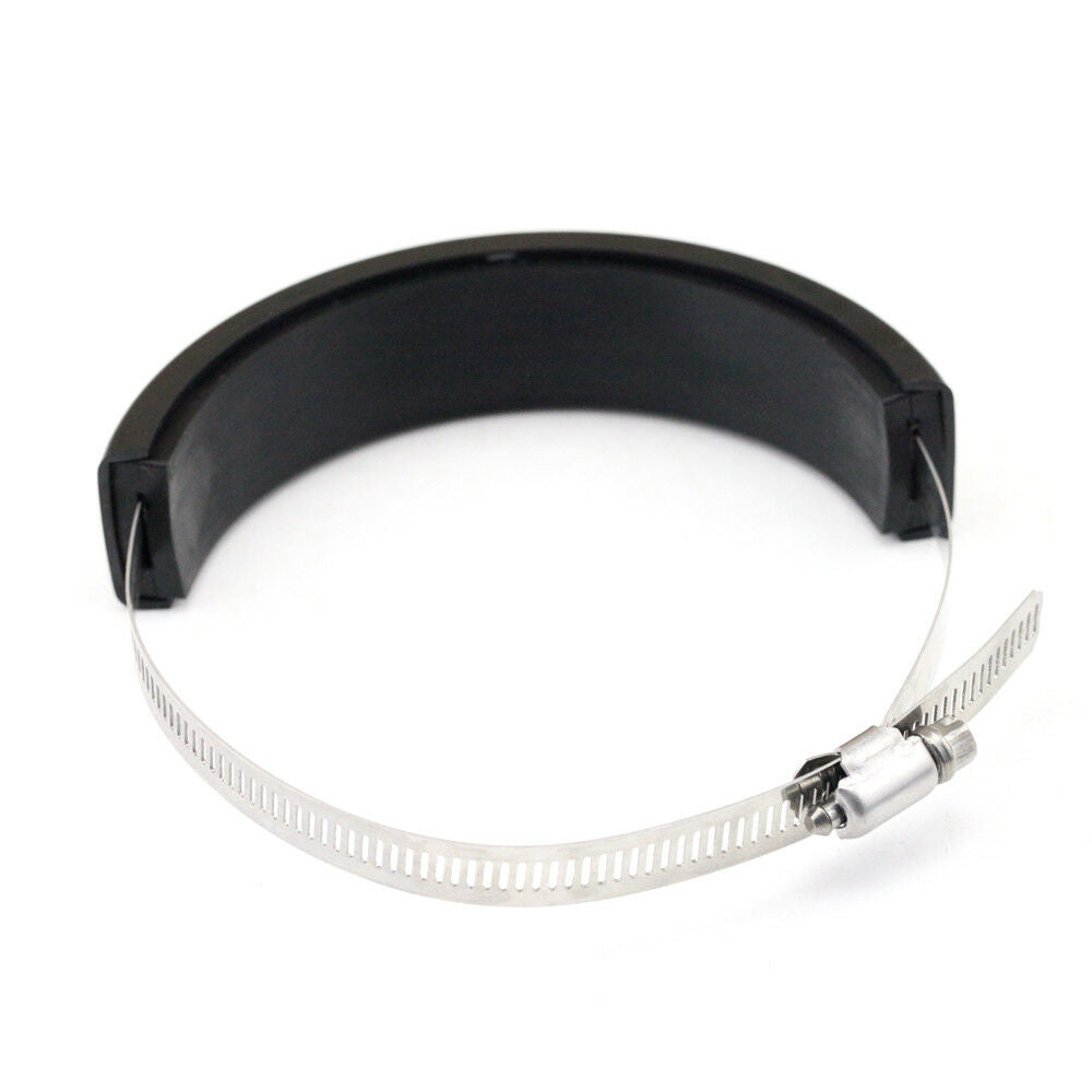 Universal Motorcycle Oval Exhaust Protector Can Cover For 100mm-140mm Motorbike