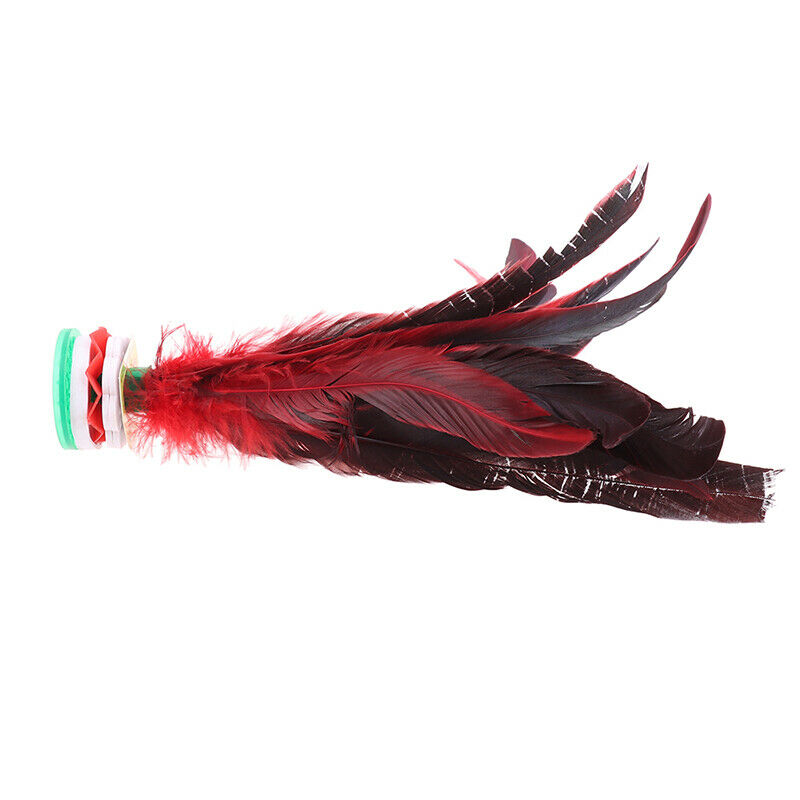 2PCS China Jianzi Colorful Fancy Feather Shuttlecock for Fitness Entertai.l8