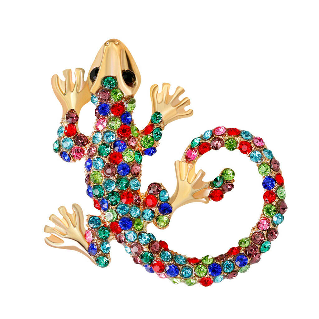 Fashion Brooch Lapel Pin Corsage Crystal Rhinestone  Animal Lover Pin