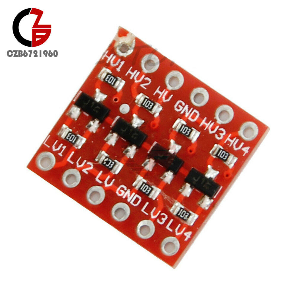 1PC 4 Channel 3.3V-5V Bi-directional Logic Level Converter 4CH Shifter Module