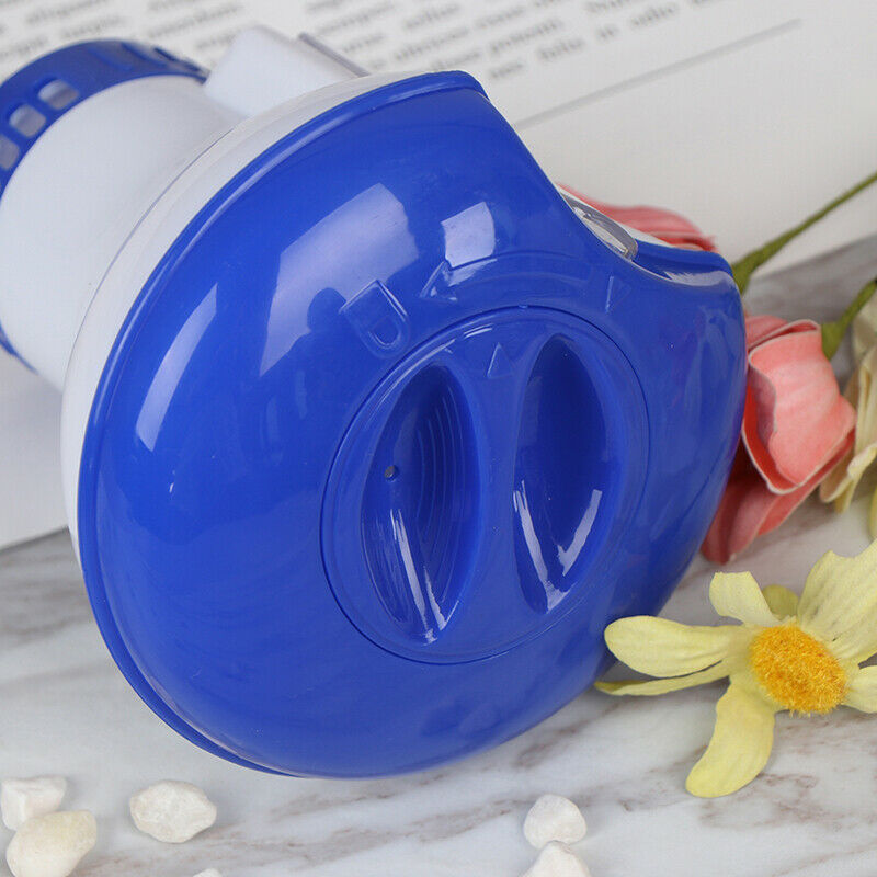 1pc 5 Inch Swimming Pool Floating Chemical Chlorine Dispenser with Thermo.l8