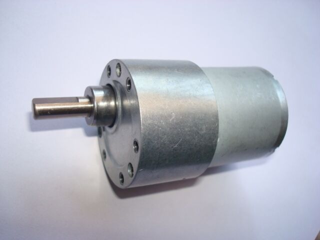 37GB-528 DC 6V 5.5RPM Output Speed Cylinder Shape DC Gearbox Geared Motor
