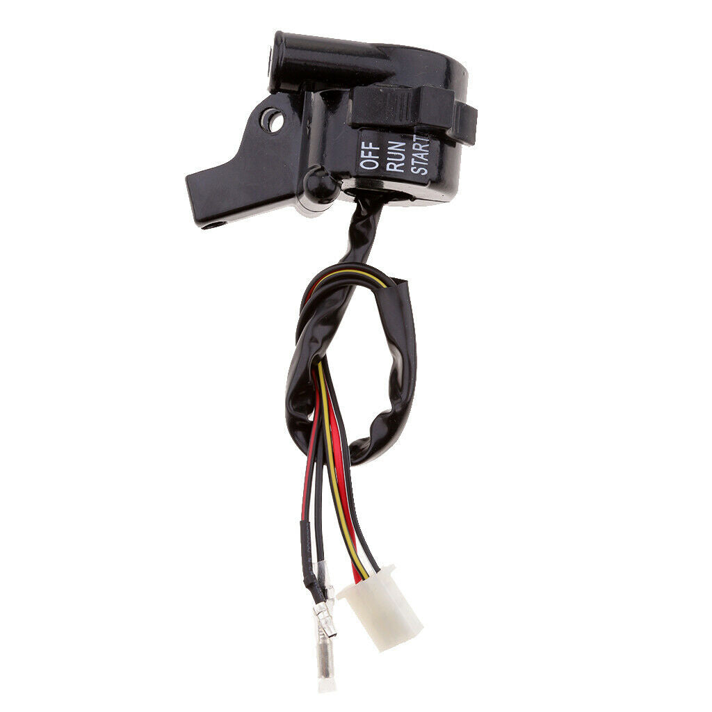 Throttle Housing Start Kill Switch Brake Lever Assembly for Yamaha PW-50