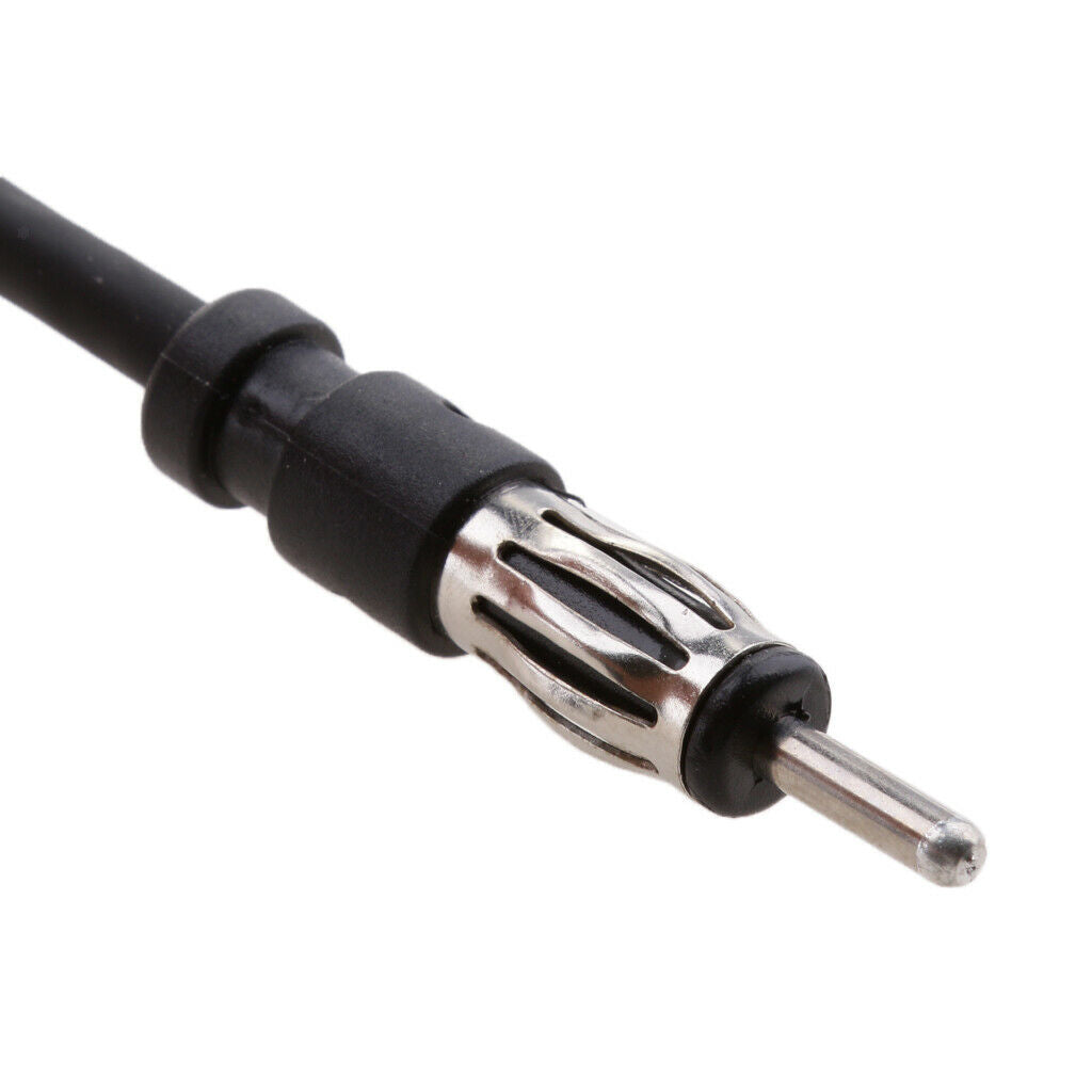 Universal Auto Car Antenna Extension Cord Male Female AM/FM Radio Cable 25cm