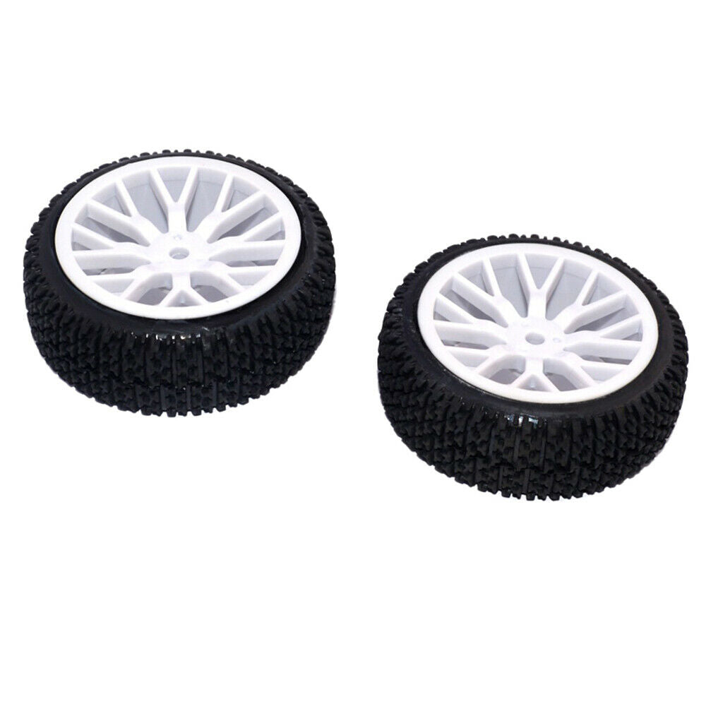 4Pc 1/16 Tire  Car Tires Buggy Tyre Wheel for RC HPI HSP   Wltoy