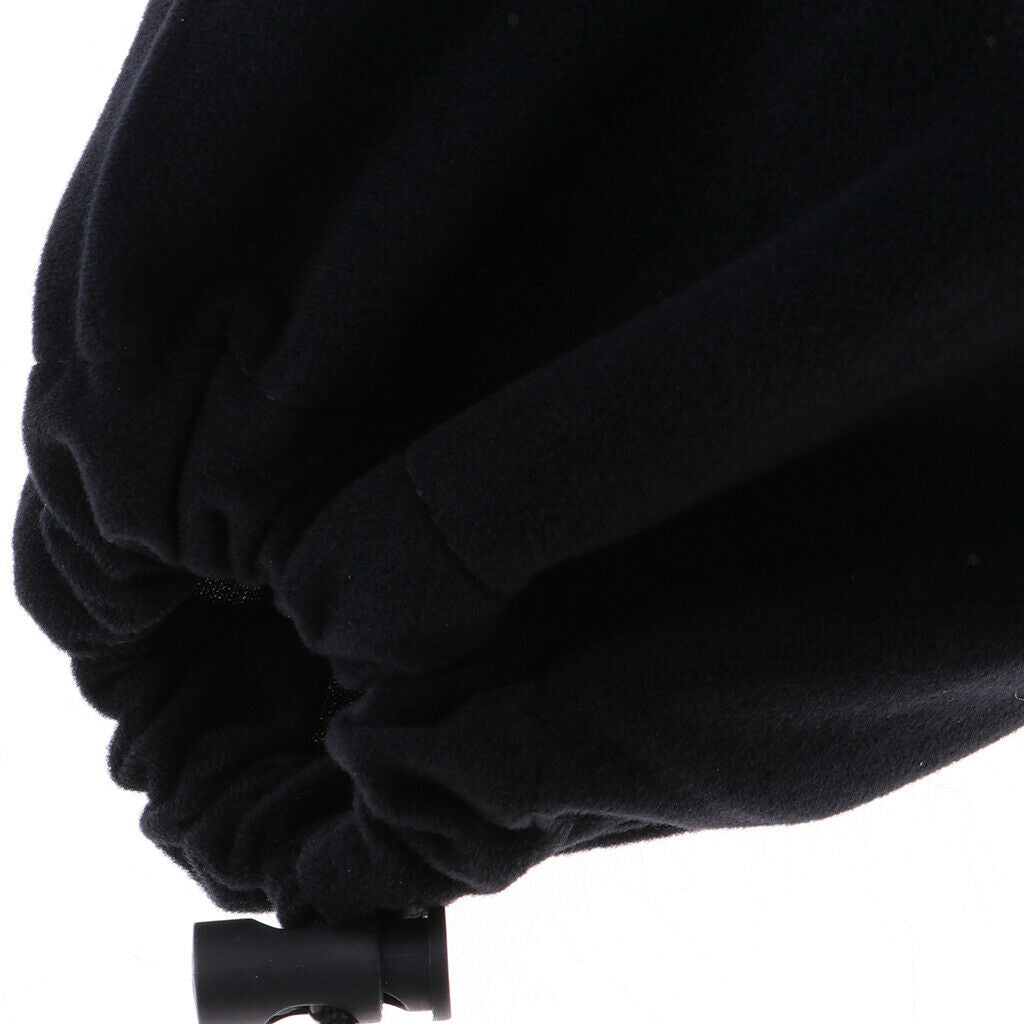 Badminton Rackets Cover Racquet Soft Bag Cover Drawstring Sling Pack Black