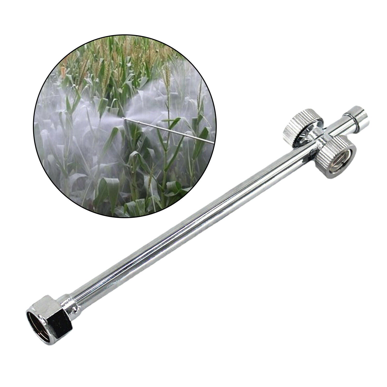 7.5" Sprayer Stainless Stee Replacement Wand Fan-shaped Double-sided Nozzle