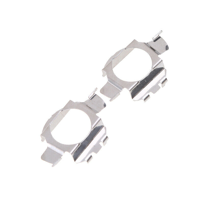 2Pcs H7 LED Car Sliver Bulbs Base Holders Retainer Clips Adapters For VW Bora