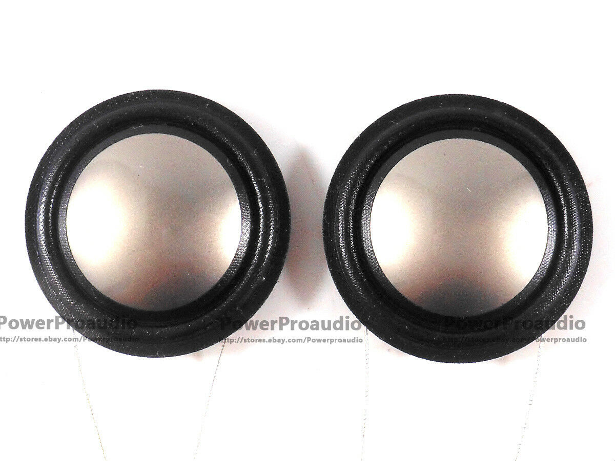 2pcs 20.4mm Black Silk+ Titanium Dome diaphragm Speaker voice coil Repair 5 Ohm