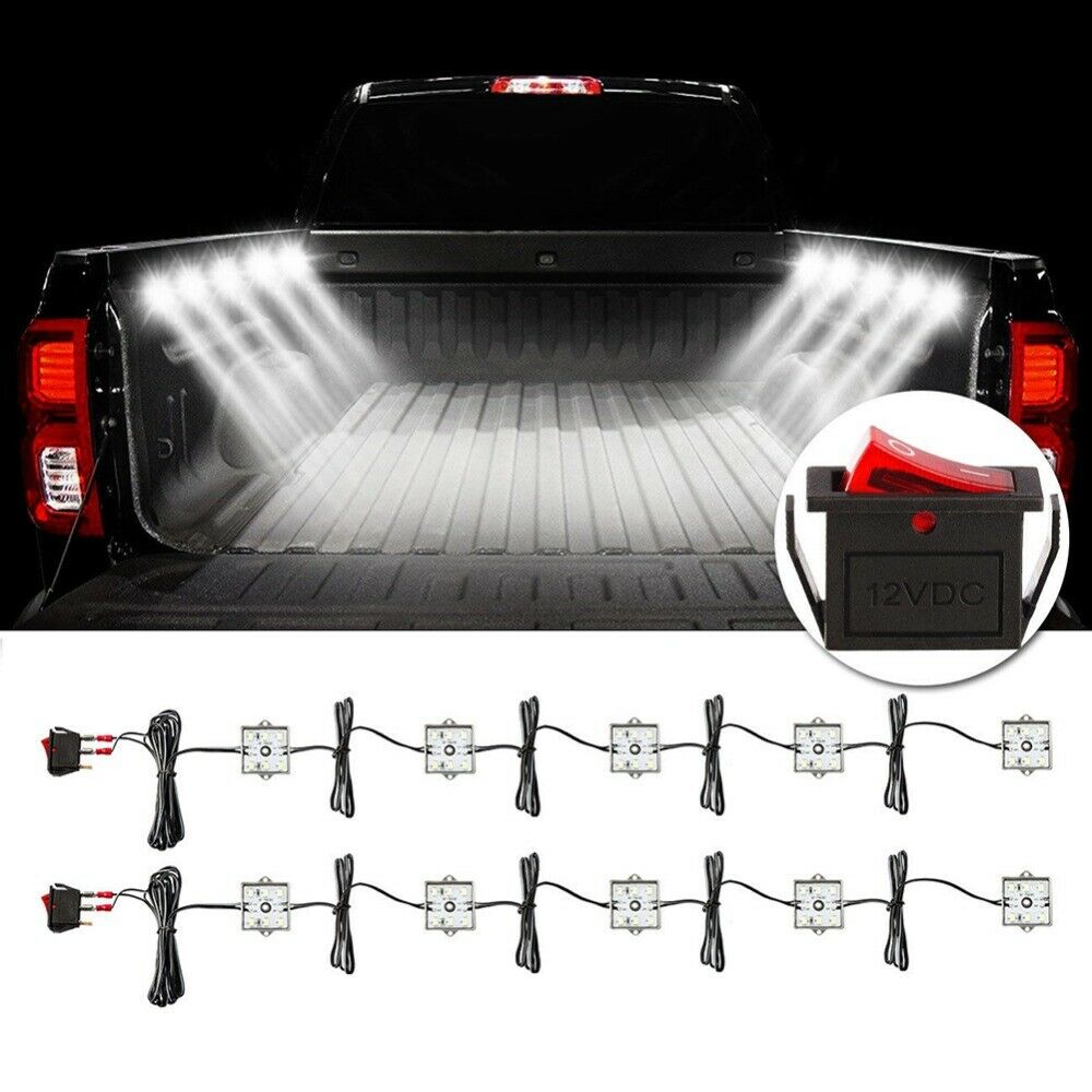 60LED 12V 5730SMD High Bright Cargo Camper Light  Trailer Boat Lamp Ceiling
