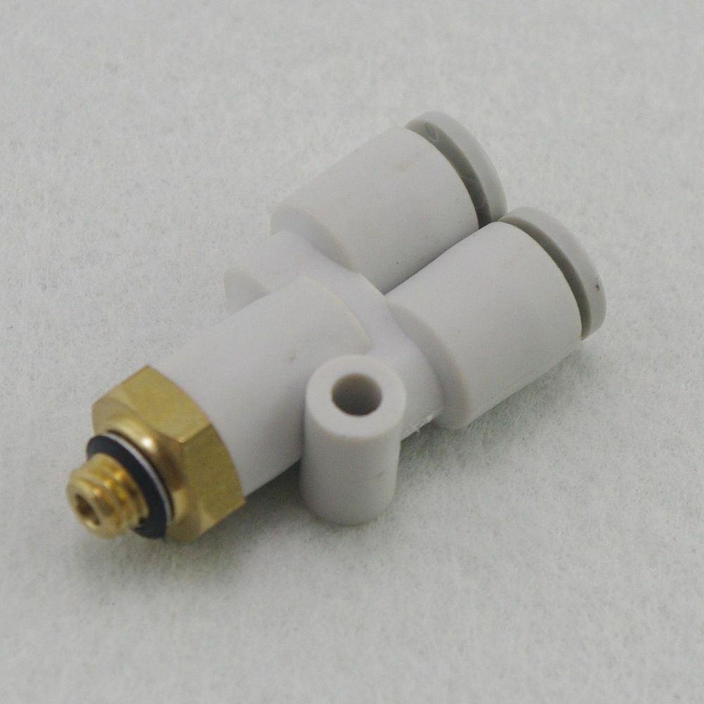 LOT5 One Touch Push In Branch Union Y Connectors Male Replace SMC KQ2U12-02S