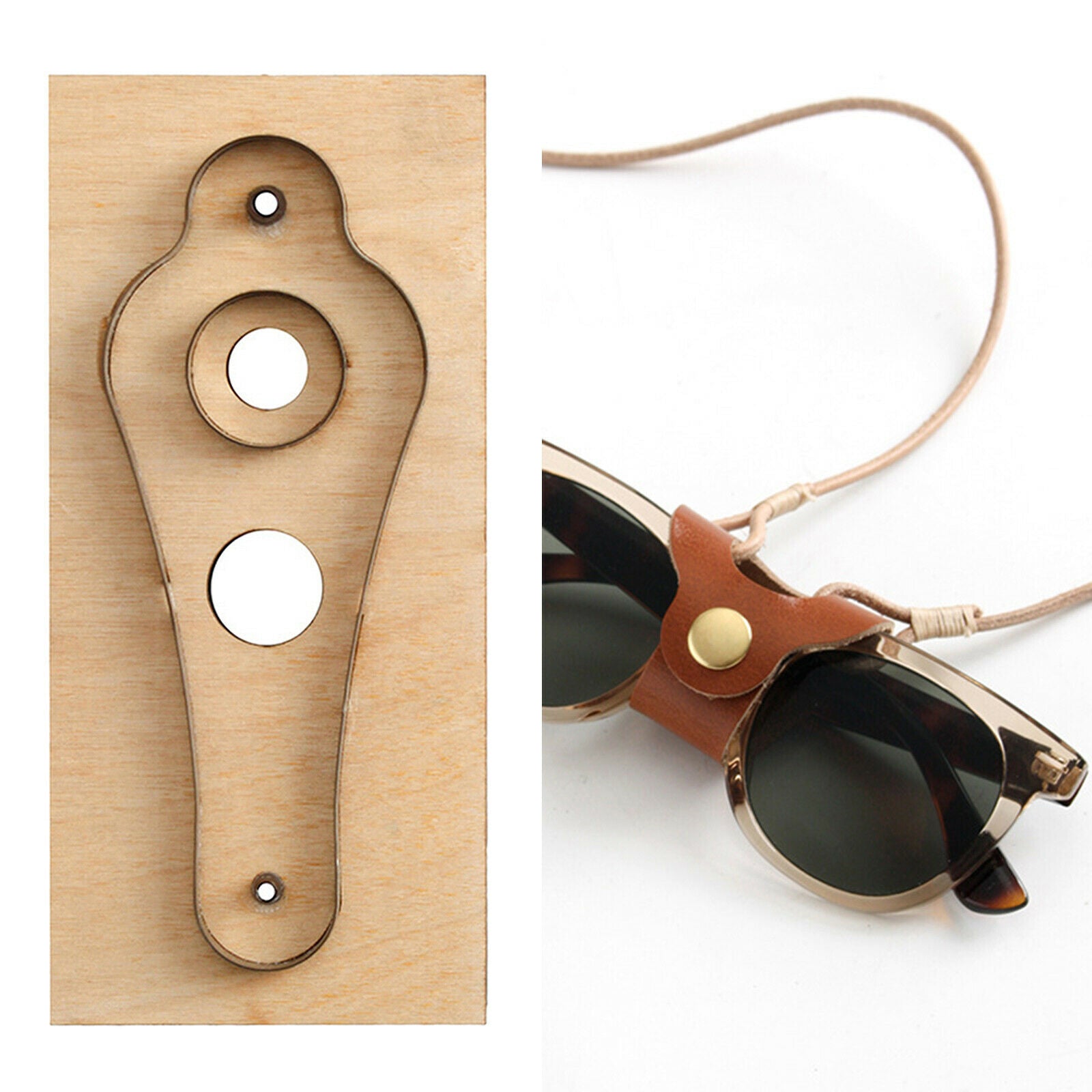 Leather Craft Dies Eyewear Lanyard Cutter Cut Mold Crafting Template Blade