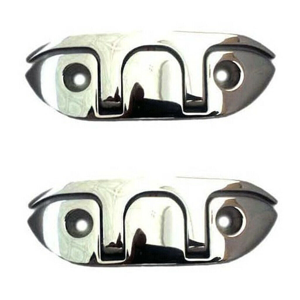 Marine Boat Flip Up 5inch Folding Cleat, Dock Stainless Steel Fasteners