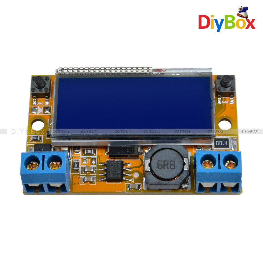 DC-DC Adjustable 3A Step-down Power Supply Module Voltage Current LCD Display